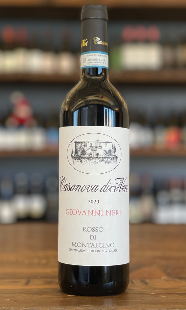 Casanova di Neri 'Giovanni Neri' Rosso di Montalcino, Tuscany, Italy 2020