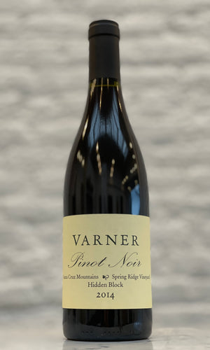 
                  
                    Load image into Gallery viewer, Varner Hidden Block Pinot Noir, Santa Cruz Mountains 2014
                  
                