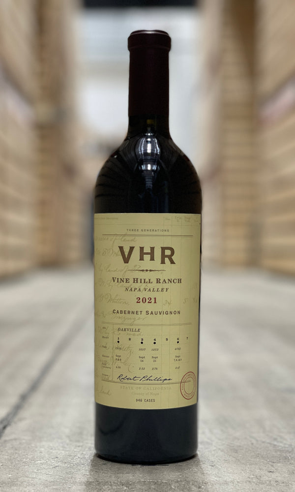 Vine Hill Ranch 'VHR' Cabernet Sauvignon, Napa Valley, USA 2021