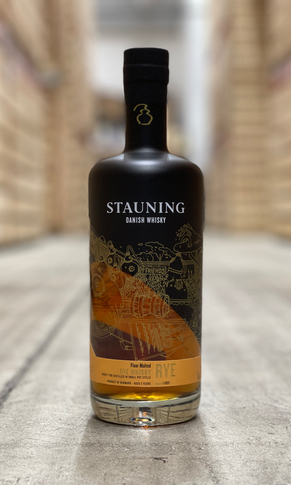 Stauning Floor Malted Rye Whisky, Denmark + Kaos 50ml gift
