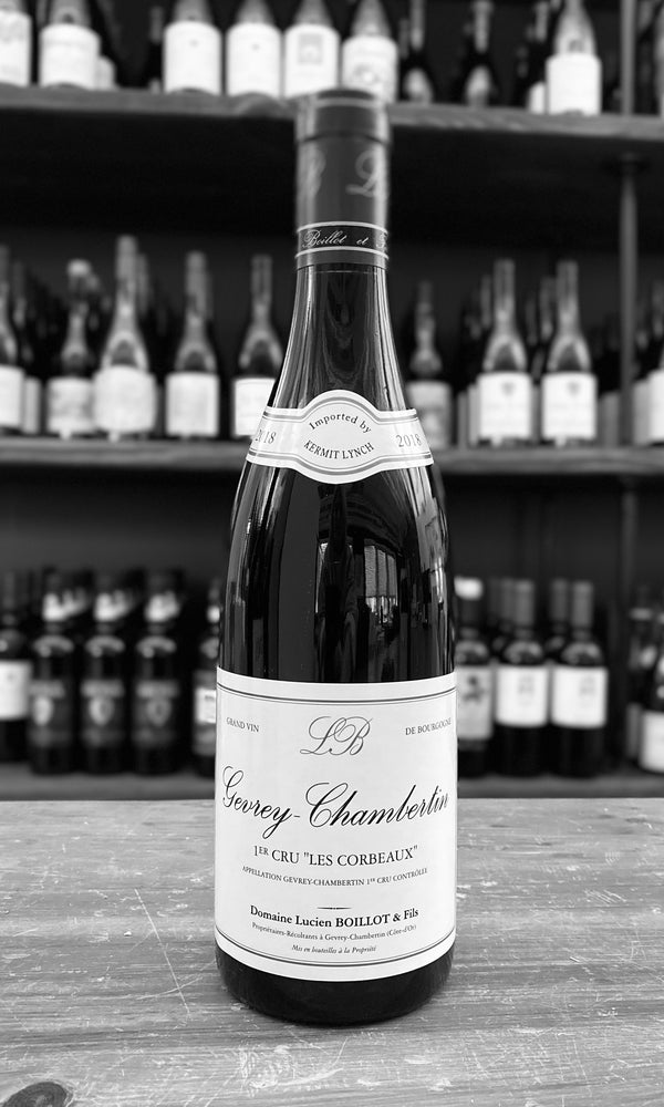 
                  
                    Load image into Gallery viewer, Domaine Lucien Boillot &amp;amp; Fils Les Corbeaux Gevrey-Chambertin Premier Cru, France 2018
                  
                
