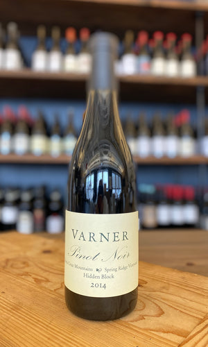 
                  
                    Load image into Gallery viewer, Varner Hidden Block Pinot Noir, Santa Cruz Mountains 2014
                  
                